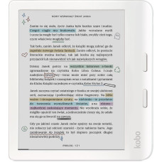 Kobo Czytnik Kobo Libra Colour biały (N428-KU-WH-K-CK)