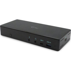 I-Tec USB-C Quattro 4x Display Docking Station 2x DP 2x HDMI LAN Audio Power Delivery 85 W - Stacja dokująca