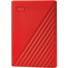 WD Western Digital My Passport external hard drive 4 TB 3.2 Gen 1 (3.1 Gen 1) Red