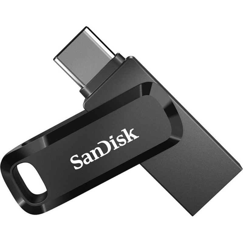 Sandisk Ultra Dual Drive USB flash drive 128 GB USB Type-A / USB Type-C 3.2 Gen 1 (3.1 Gen 1) Black, Silver