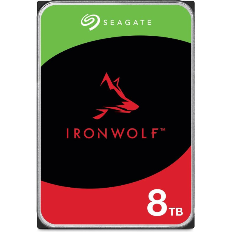 Seagate IronWolf internal hard drive 8 TB 256 MB 3.5" Serial ATA III (ST8000VN004)