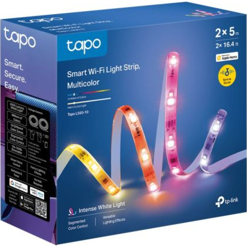 Tp-Link Smart LED Strip Tapo L930-10, Wi-Fi, 10m, Multicolor EU