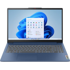 Lenovo IdeaPad Slim 3 15IAH8 Intel® Core™ i5 i5-12450H Laptop 39.6 cm (15.6") Full HD 16 GB LPDDR5-SDRAM 512 GB SSD Wi-Fi 6 (802.11ax) Windows 11 Home English Blue