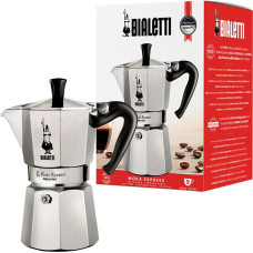 Bialetti Moka Express Moka pot 0.55 L Black, Silver