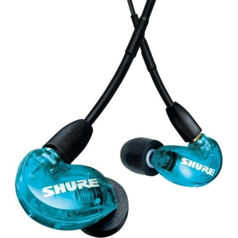 Shure AONIC 215 - in-ear headphones with single transducer and 3.5mm cable (blue)