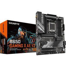Gigabyte B650 GAMING X AX V2 Motherboard - AMD Ryzen 9000 Series CPUs, 8+2+2 Phases VRM, up to 8000MHz DDR5 (OC), 1xPCIe 5.0 + 2xPCIe 4.0 M.2, 2.5GbE LAN, WIFI 6E, USB 3.2 Gen 2
