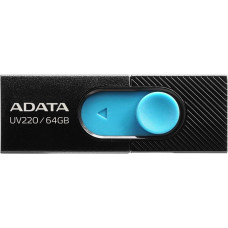 Adata UV220 USB flash drive 64 GB USB Type-A 2.0 Black, Blue