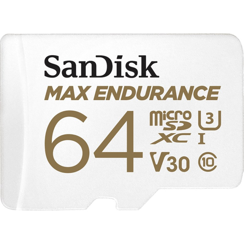Sandisk Max Endurance 64 GB UHS-I Class 10 MicroSDXC Memory Card