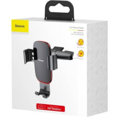 Baseus Car Mount Metal Age Gravity Phone holder (CD Version) Black (SUYL-J01)