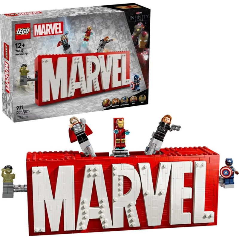 Логотип Lego MARVEL 76313 MARVEL
