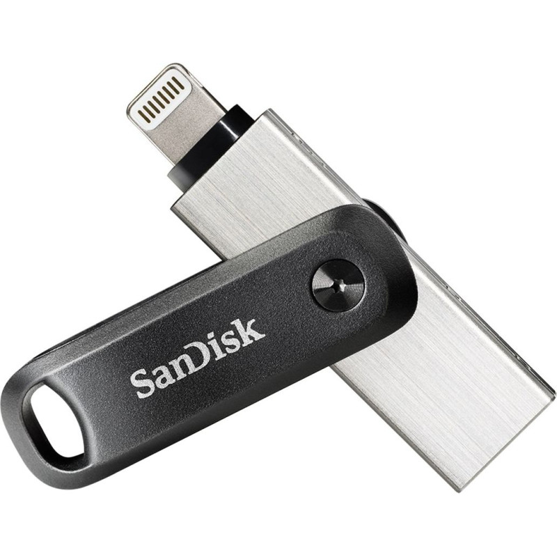 Sandisk SDIX60N-128G-GN6NE USB flash drive 128 GB 3.2 Gen 1 (3.1 Gen 1) Grey, Silver