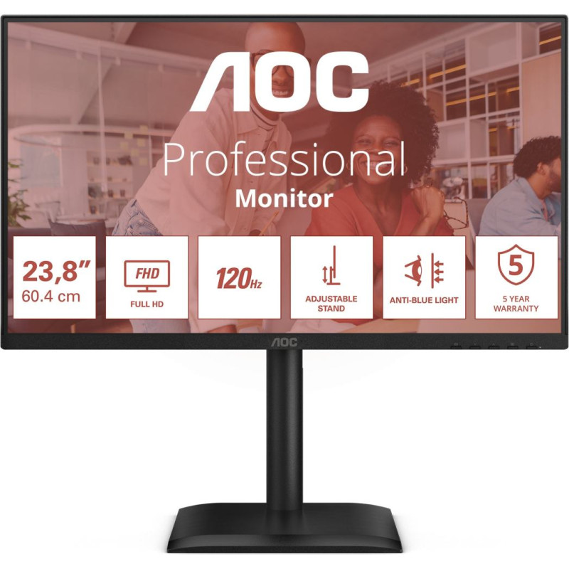 AOC 24E4CV - 120Hz | Full HD | IPS | 23.8"