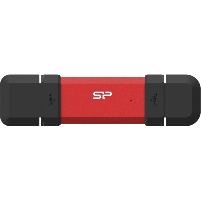 Silicon Power DS72 USB flash drive 250 GB USB Type-A / USB Type-C 3.2 Gen 2 (3.1 Gen 2) Red