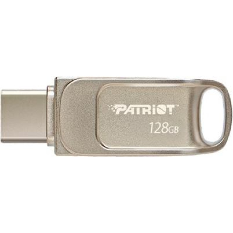 Patriot Memory Tab T560 128GB USB flash drive Dual USB 120MB/s (PS128GT560DS5D) Silver