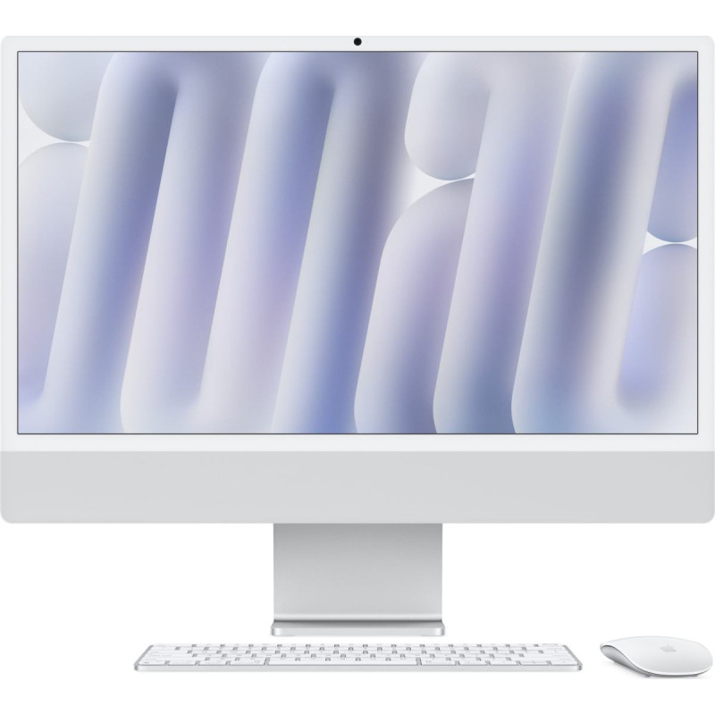 Apple Komputer Apple iMac 24 M4 / 24 GB / 512 GB / 10R GPU / Srebrny (MCR24ZE/A)