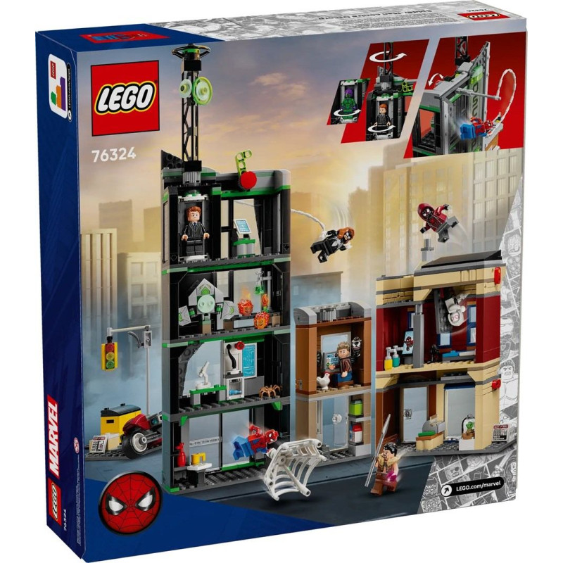 Lego MARVEL 76324 Человек-паук против Oscorp