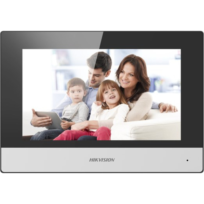Hikvision DS-KH6320-WTE2 video intercom system 17.8 cm (7") Black, Grey