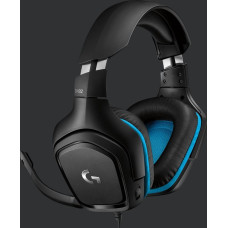 Logitech Słuchawki Logitech G432 Niebieskie (981-000770)