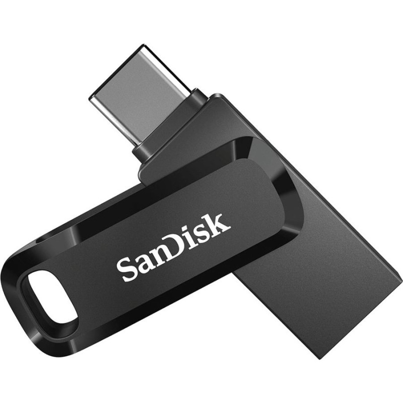 Sandisk Ultra Dual Drive Go USB flash drive 256 GB USB Type-A / USB Type-C 3.2 Gen 1 (3.1 Gen 1) Black