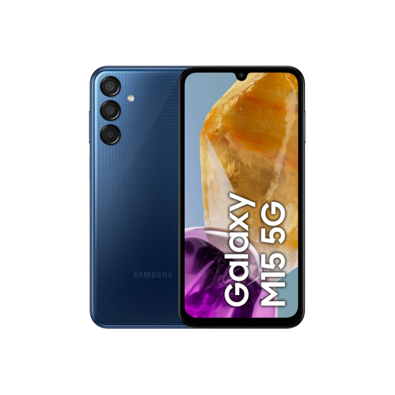 Samsung M15 M156 5G ds 4/128 ГБ темно-синий