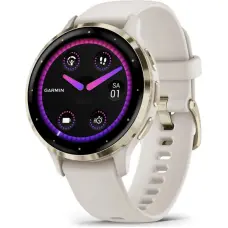 Garmin Zegarek sportowy Garmin Venu 3S Kremowy (010-02785-04)